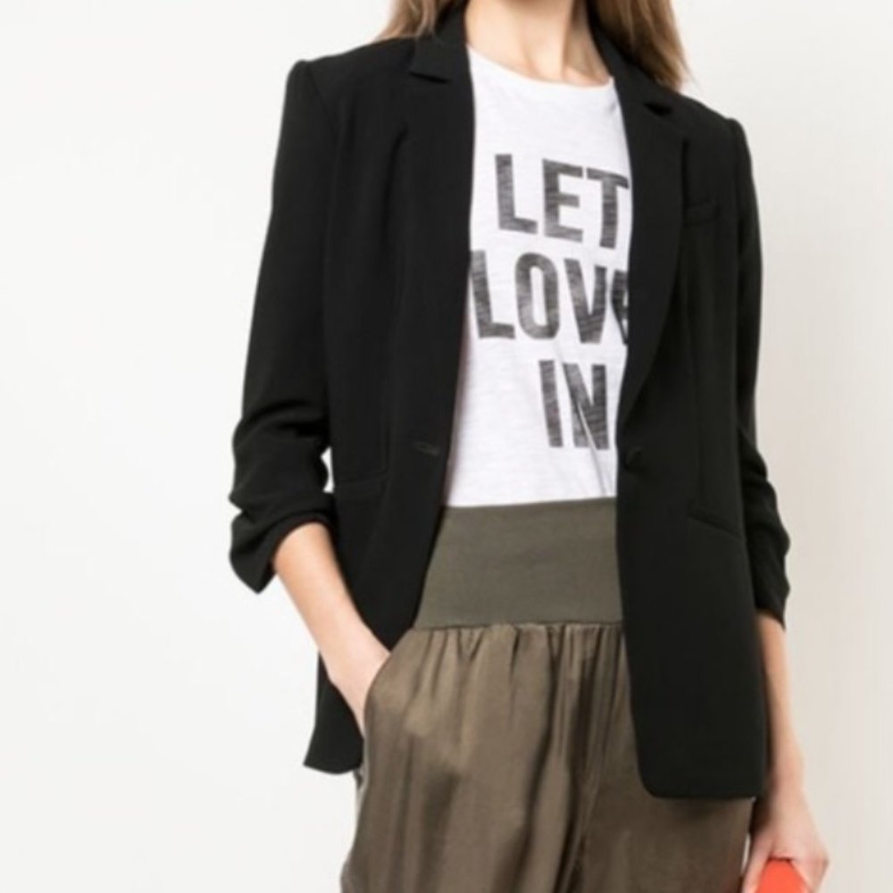 Cinq a Sept Let Love In White Tee Shirt